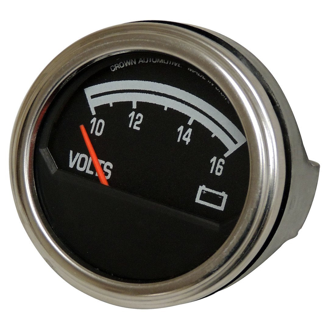 Crown Automotive J8126659 2-Inch 10–16V Voltmeter - image 1