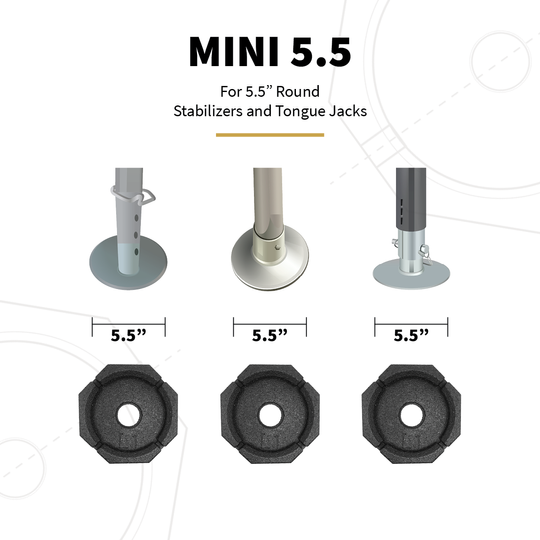 Snappad Mn5sp4 Leveling Jack Foot Pad - image 2