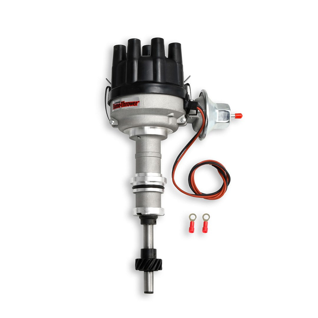 Pertronix D134600 Cast Ford Small-Block Distributor, Black Cap