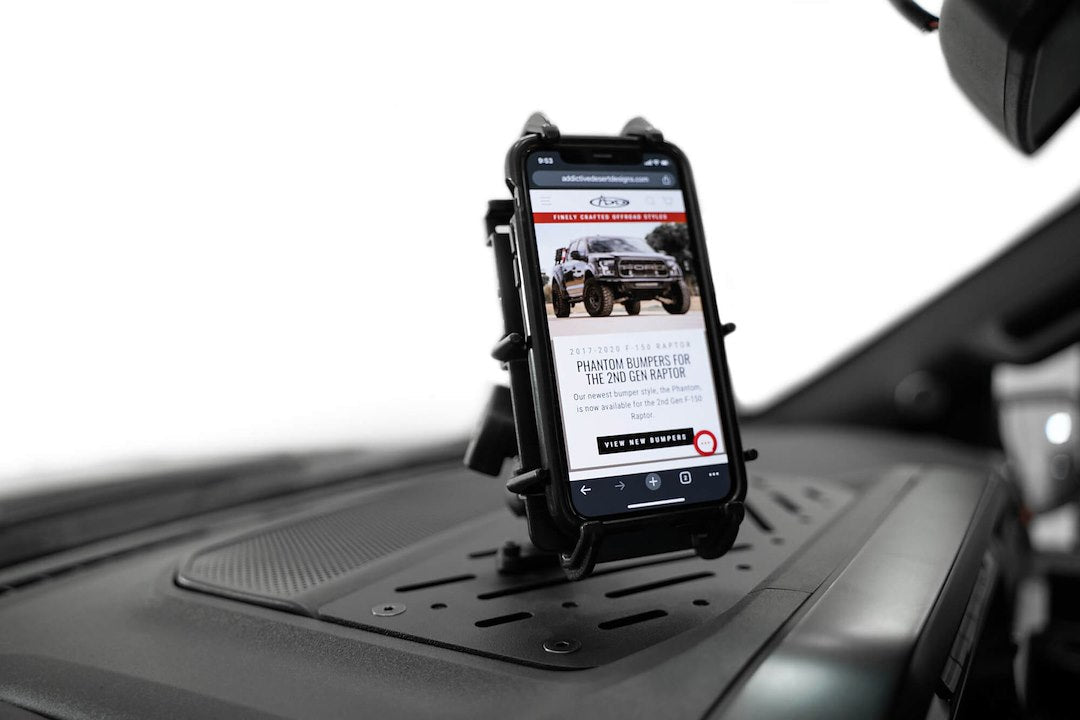 Addictive Desert Designs Ac1901701na Mobile Electronics Device Mount Base - image 2