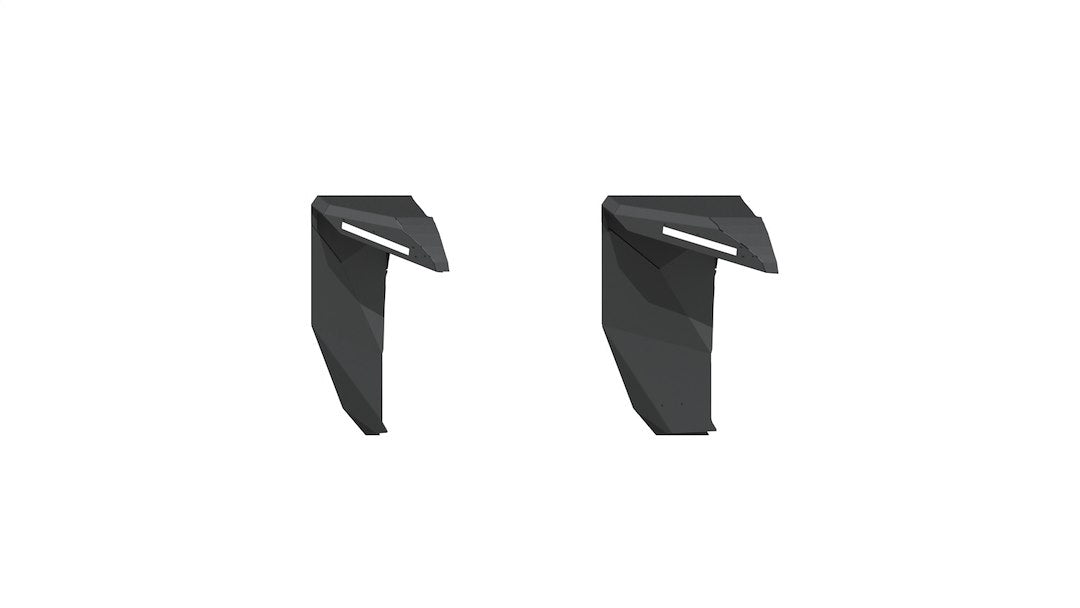Road Armor 518AFFWB Stealth Flat Front Fender Flare