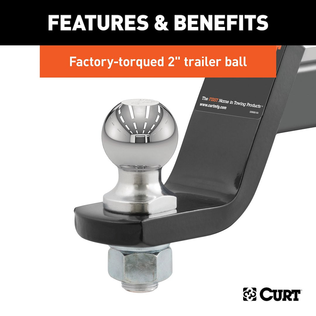 Curt 45056 Trailer Hitch Ball Mount - image 5