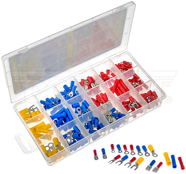 Dorman 85694 175-Piece Wire Terminal Assortment with Case - image 1