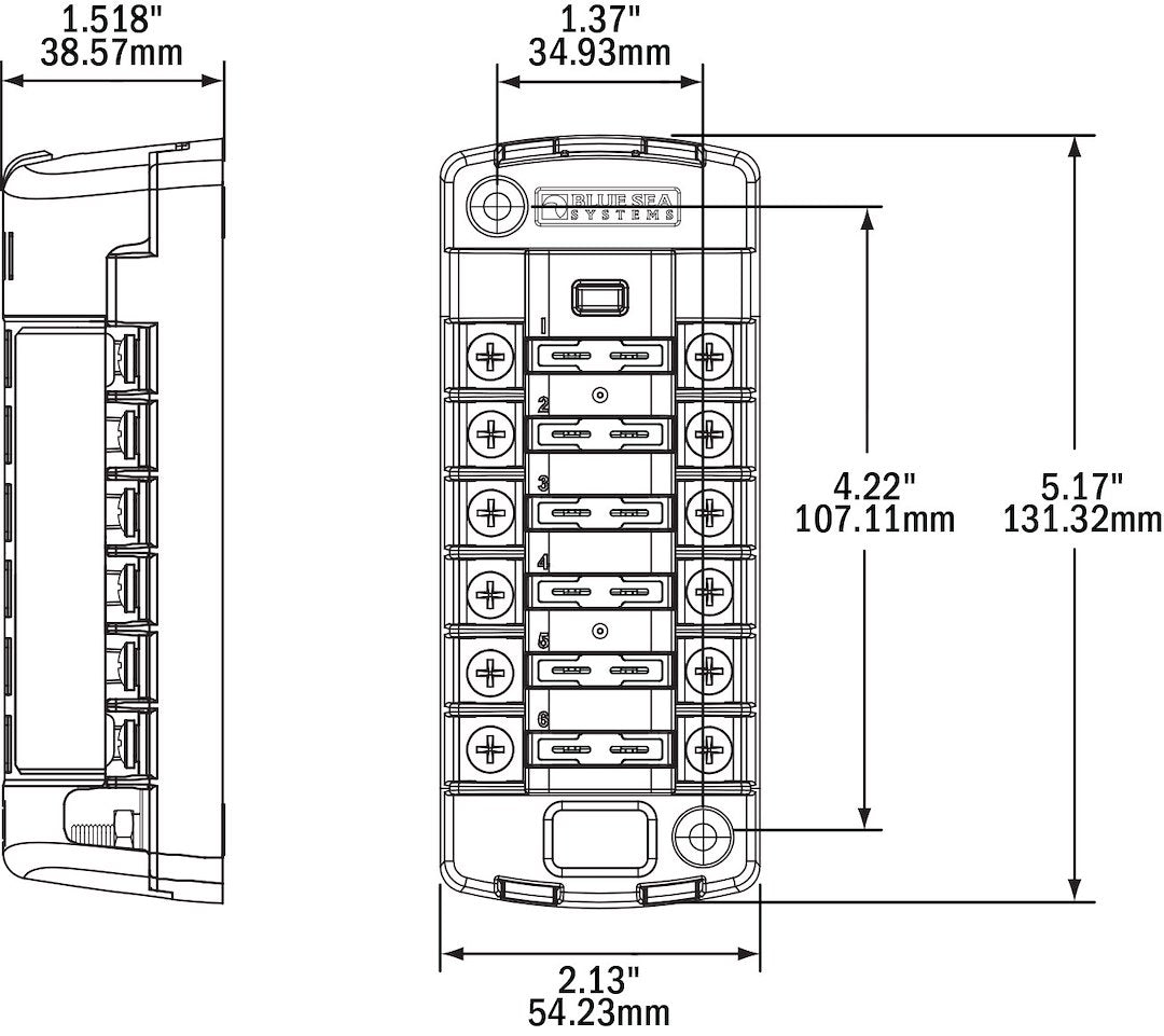 Blue Sea 5035-Bss Fuse Block - image 4