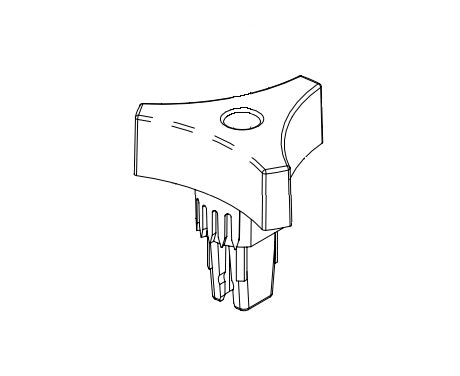 MaxxAir Ventilation Solutions Roof Vent Lift Arm Knob (0521236K)