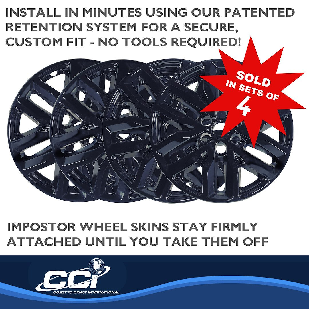 Coast To Coast IMP466BLK Acadia Black 18-Inch Wheel Skins - image 4