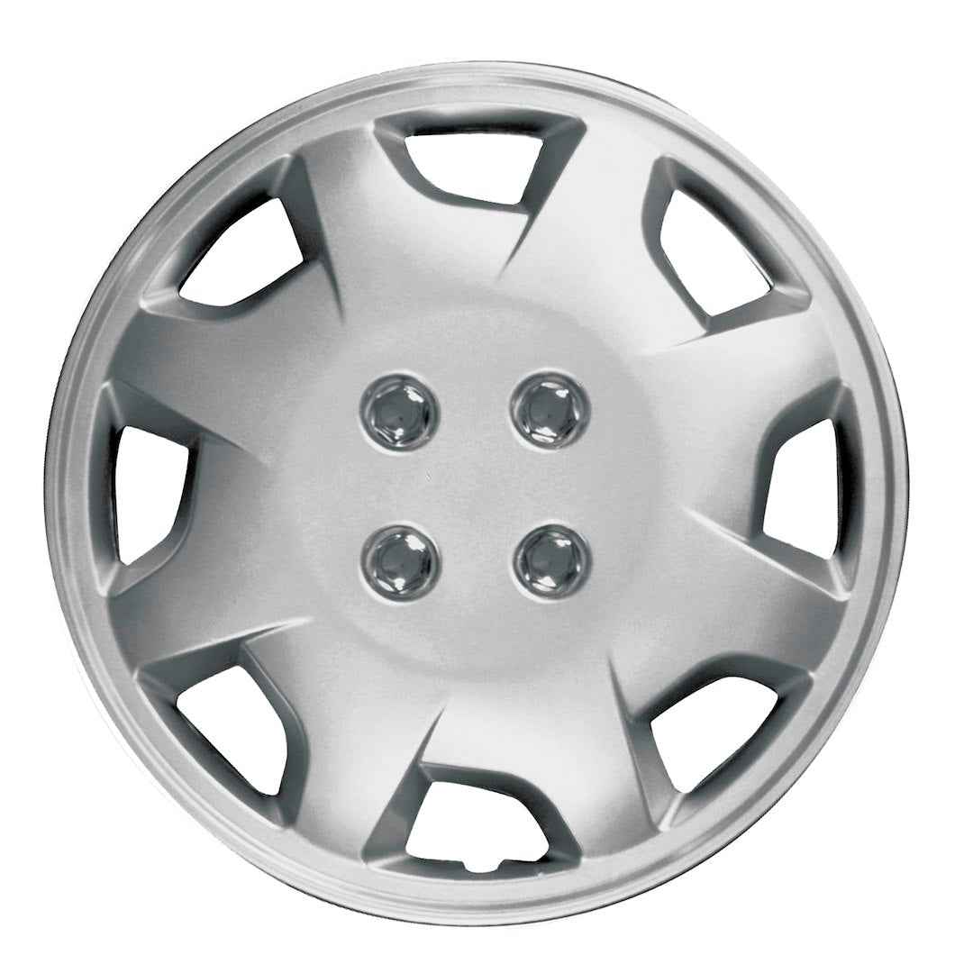 Coast To Coast 12414S 14-Inch Silver 8-Spoke Wheel Covers