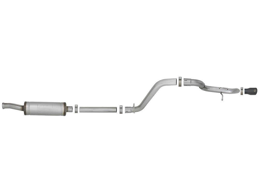 Advanced FLOW Engineering Mach Force XP Cat Back System Single Single Exhaust System Kit 49-48075-B - image 4