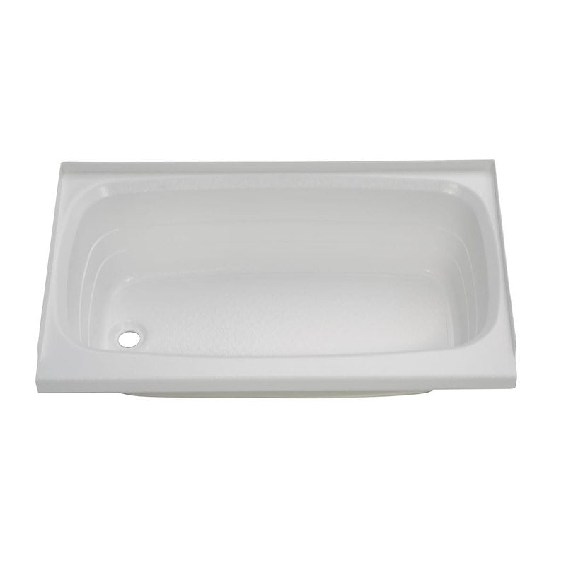 Lippert Better Bath 209673 24" x 40" RV Bathtub – Left Hand Drain