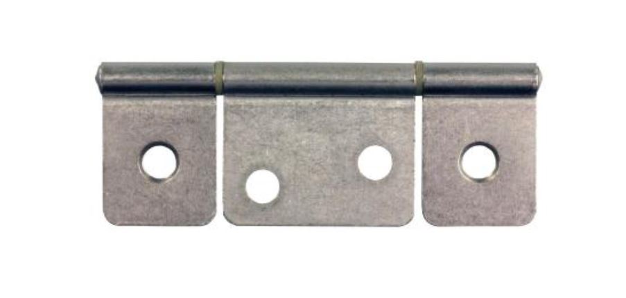 JR Products Door Hinge (70635) – Color: Silver