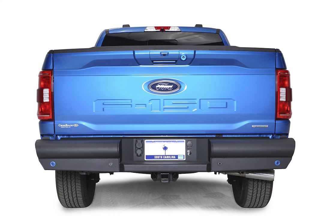 Fab Fours FF21-U5050-1 Black Steel Elite Rear Bumper