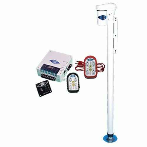 Electric Camper Jack Set – 2500 lb Capacity, 36" Lift (Set of 4) - 56211