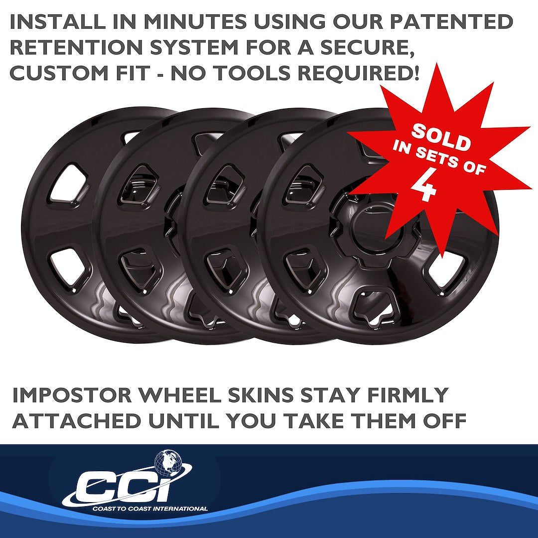 Coast To Coast IMP102BLK Black Colorado WT Impostor Wheel Skin - image 4