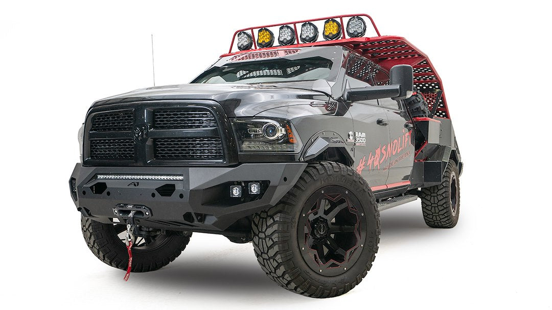 Fab Fours DR19-X4451-1 Matrix Front Bumper for Dodge HD