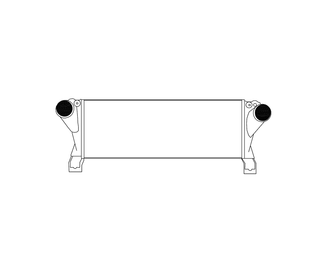 CSF 6098 Ram 6.7L Diesel Air-to-Air Intercooler - image 2