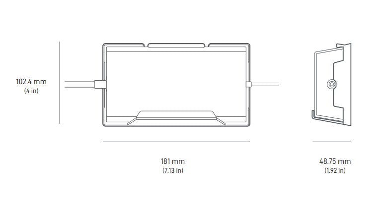 Kvh 19-1240-18 Satellite Network Terminal Power Supply Mount - image 2
