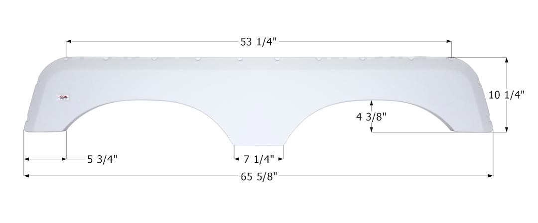 Icon 01424 Fender Skirt