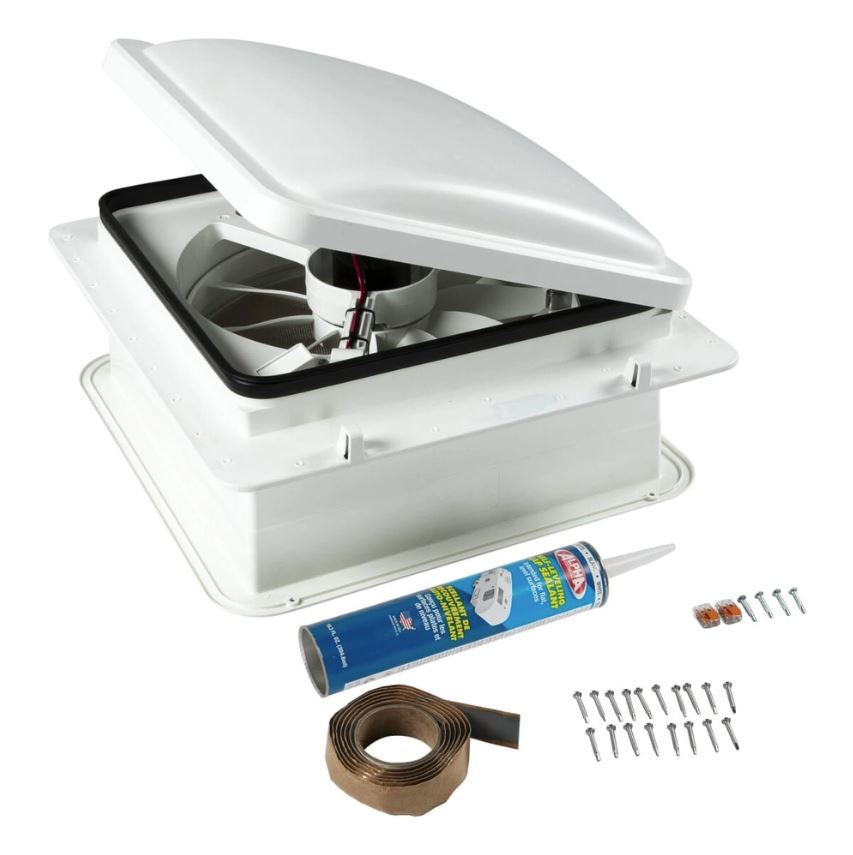 Furrion Llc Fvf14d90r6a-Pw-Am Roof Vent - image 1