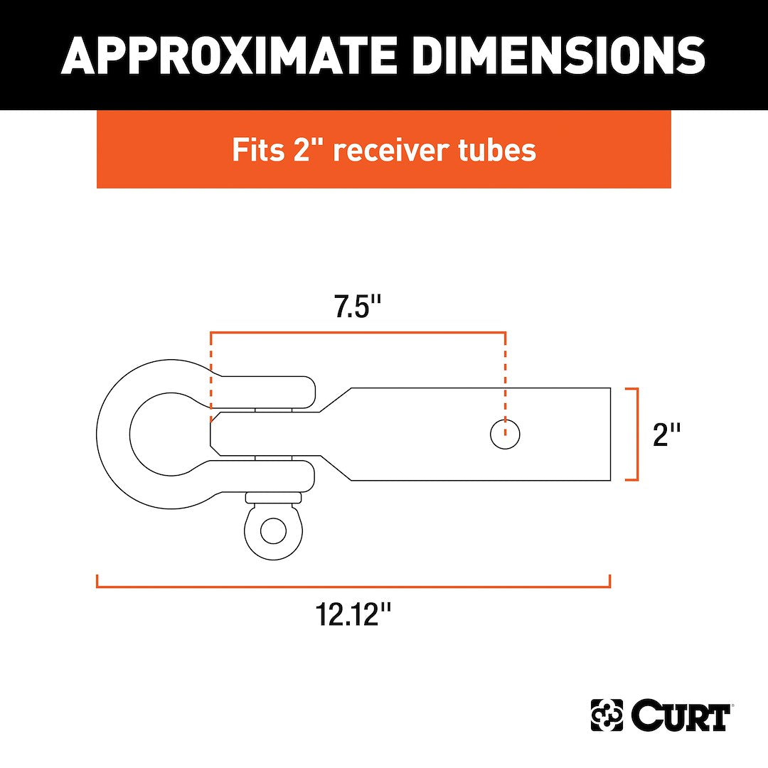 Curt 45832 D-Ring Mount - image 6
