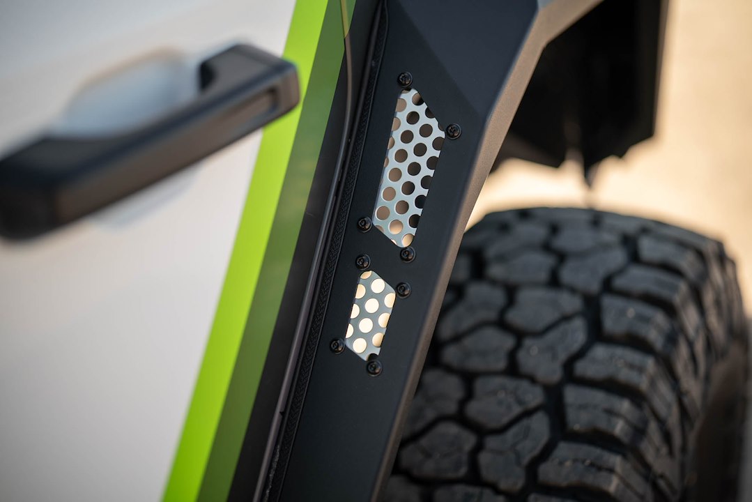 DV8 Offroad FDJL-09 Armor Steel Flat Fender Flares