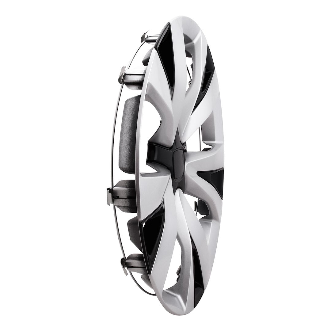 Coast To Coast 55916SB Black/Silver Civic Wheel Covers - image 2