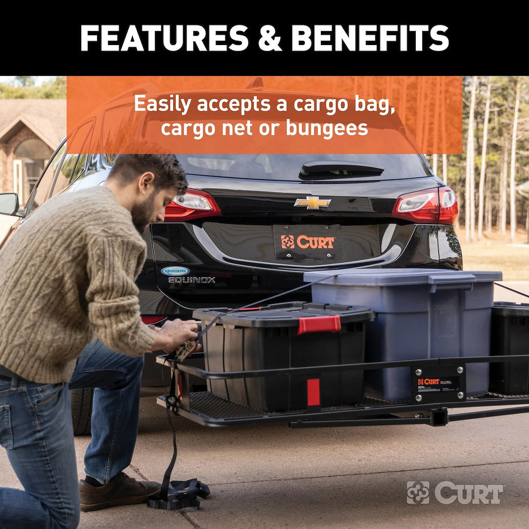 Curt 18153 Trailer Hitch Cargo Carrier - image 9