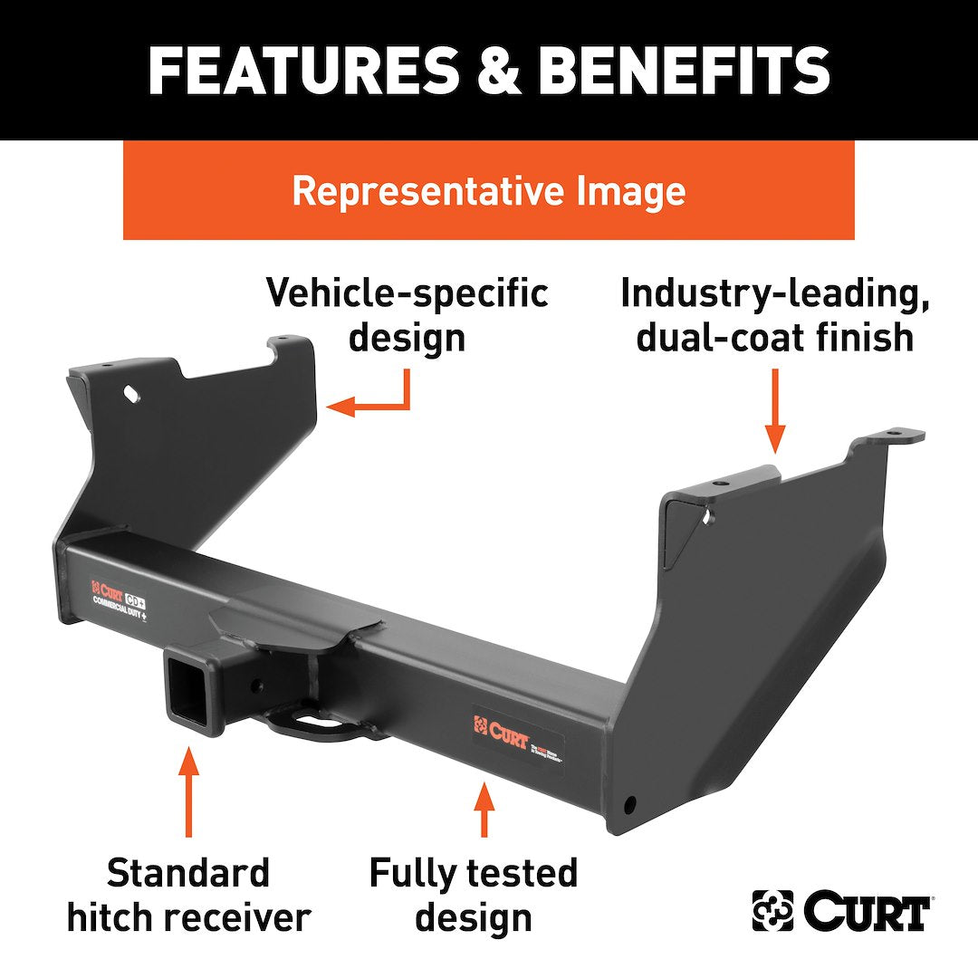 Curt 15809 Trailer Hitch Rear - image 2