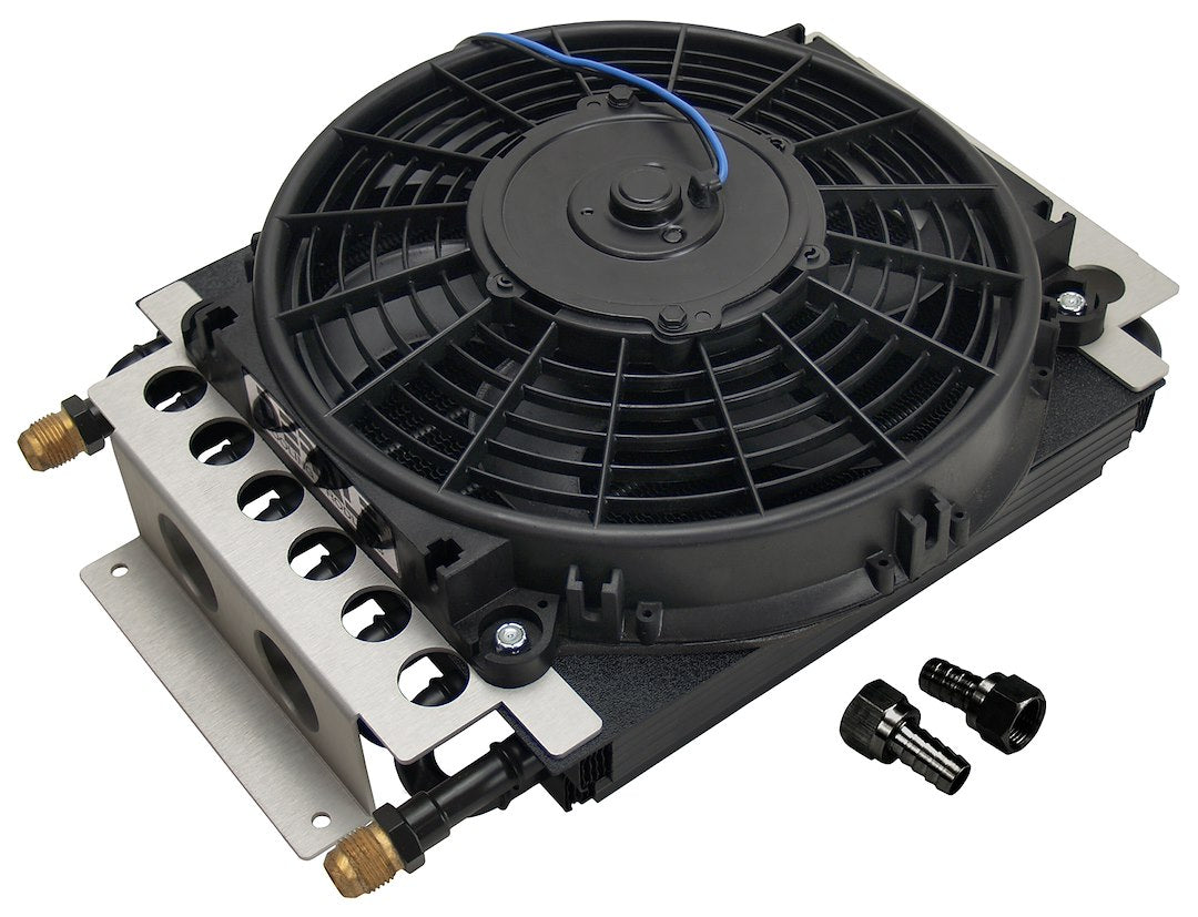 Derale 15800 Electra-Cool 16-Row Fluid Cooler, -8 AN - image 1