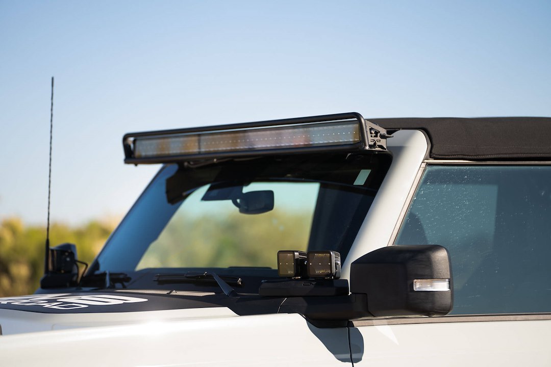 DV8 Offroad LBBR-01 Straight LED Light-Bar Mount Kit