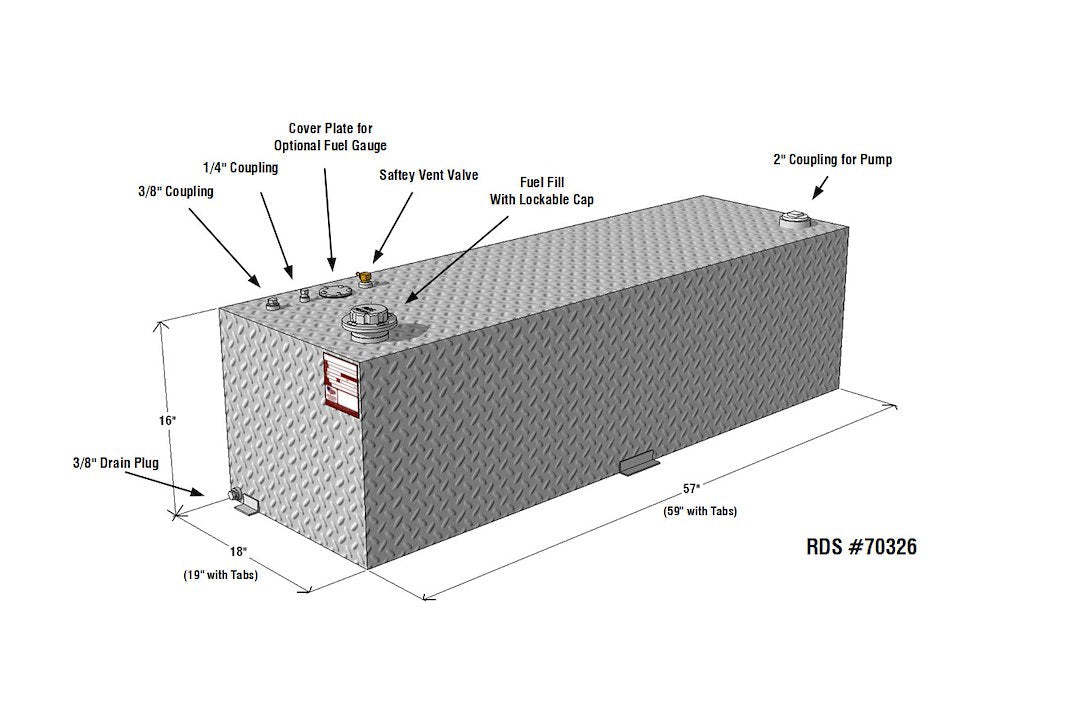 Rds Tanks 70326 Liquid Transfer Tank - image 2