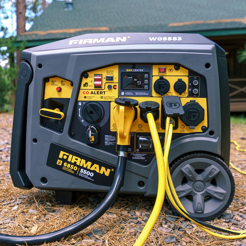 Firman W05583 6850W/5500W Portable Gas Generator with Remote Start