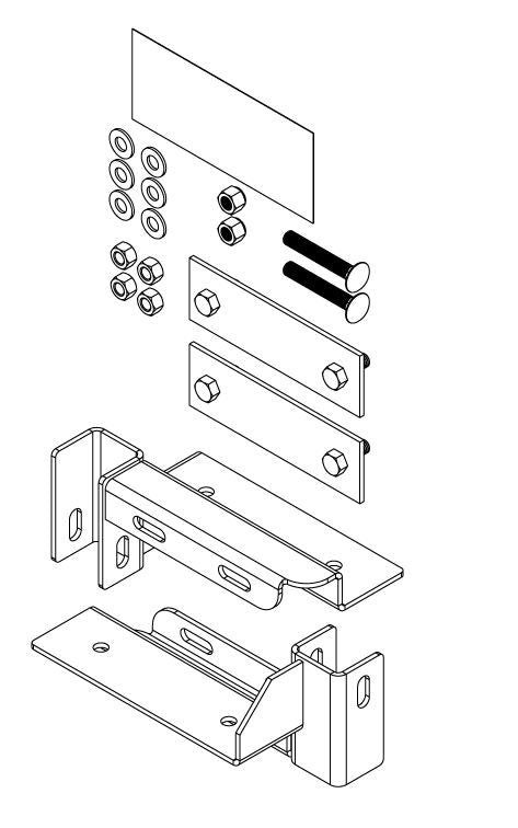 BackRack Headache Rack Mounting Kit 30940 BackRack BackRack Headache Rack Headache Rack Mounting Kit 30940 - image 1