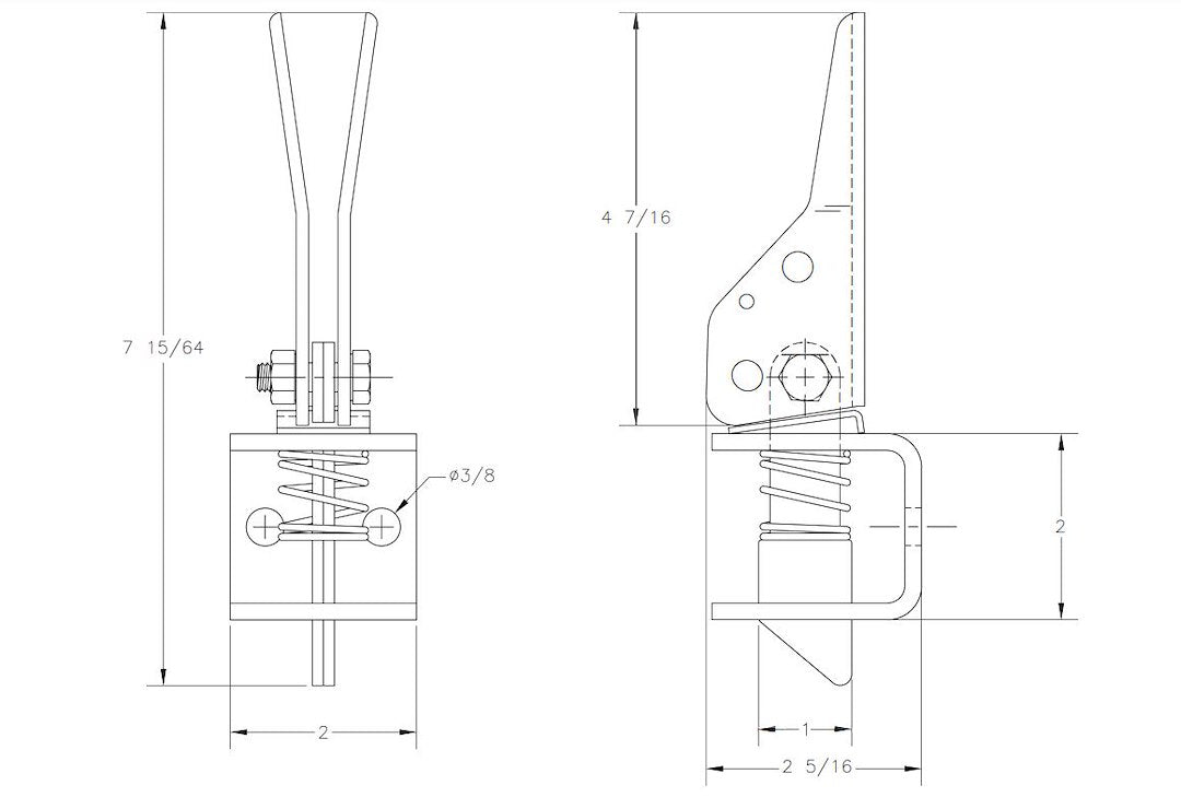 Dutton Lainson Corp Tailgate Latch (13353)