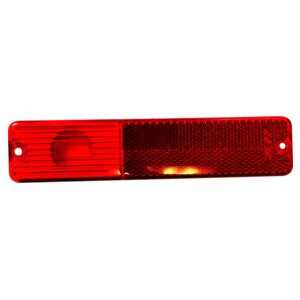 Crown Automotive J0994021 Red Rear Side-Marker Lens - image 3