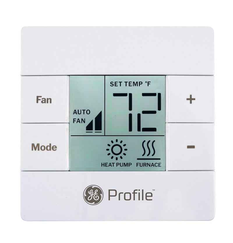 GE S Series Single Zone Smart RV Thermostat White RGRWT2W