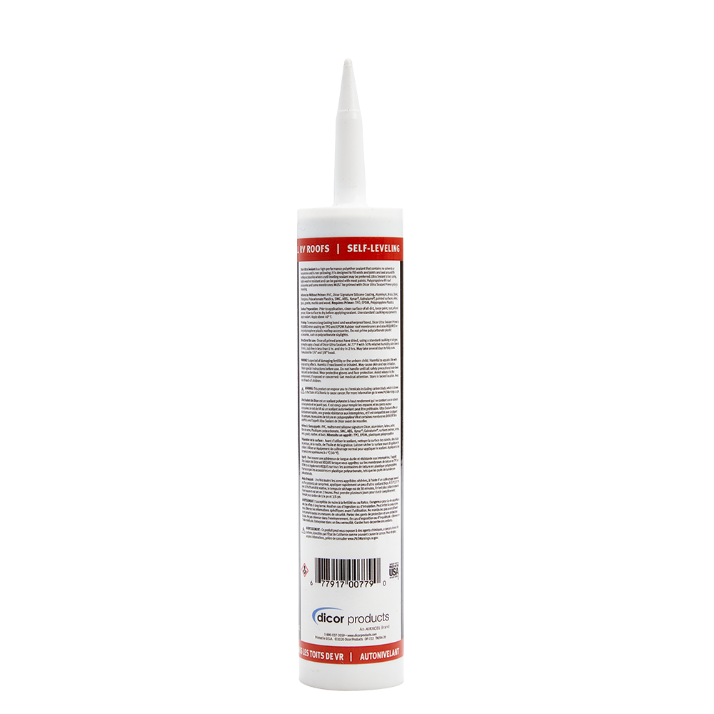 Dicor Corp. Roof Sealant (610SASLW1) – Unit Size: 10.3 Ounce Tube