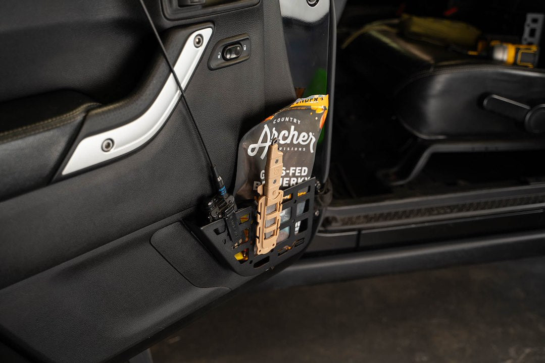 DV8 Offroad MPJK-07 Slim Wrangler JK MOLLE Panel