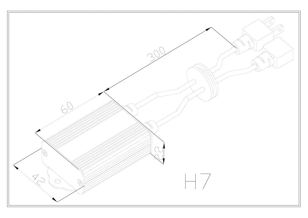 Arc Lighting 20072 Headlight Wiring Harness - image 2