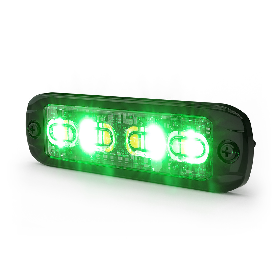 Ecco ED3802BAWG Low-Profile Directional LED Warning Light