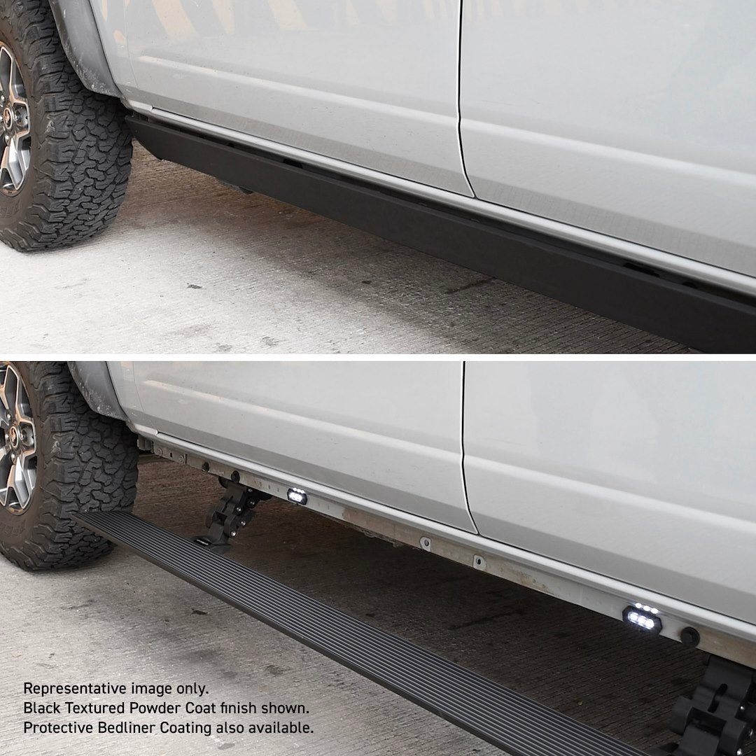 Go Rhino 20412974T VoltStep Bedliner-Finish Running Board