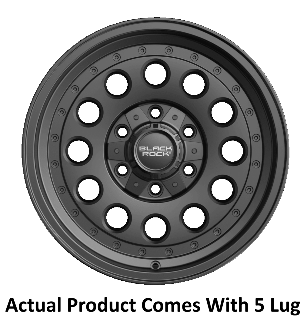 Black Rock 960SB8950 Series 960 Satin Black 18 × 9 Wheel - image 2