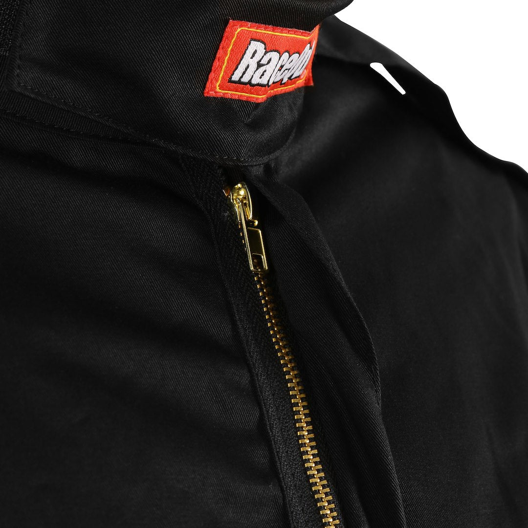 Racequip 111006 Black Single-Layer Racing Jacket