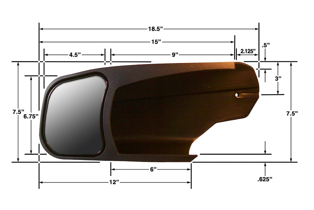 Cipa Usa 10952 Exterior Towing Mirror - image 3