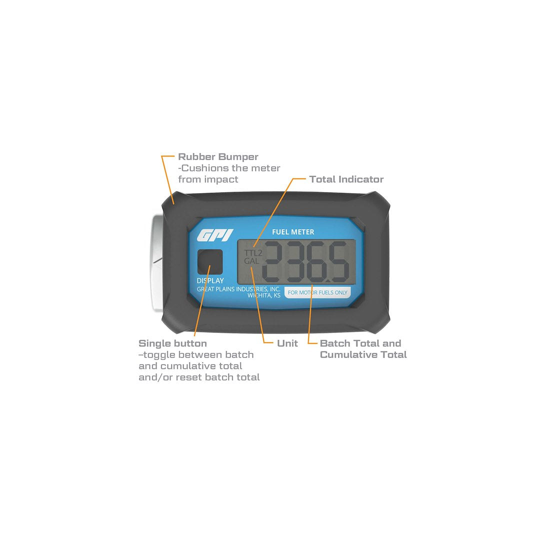 Gpi (Great Plains) 113255-1 Liquid Transfer Tank Gauge - image 4