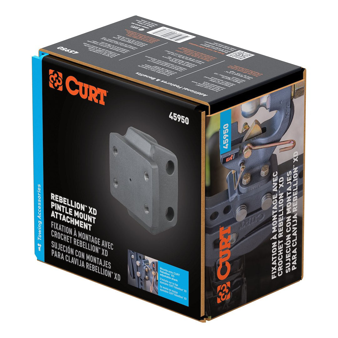 Curt 45950 Pintle Hook Mounting Plate - image 9