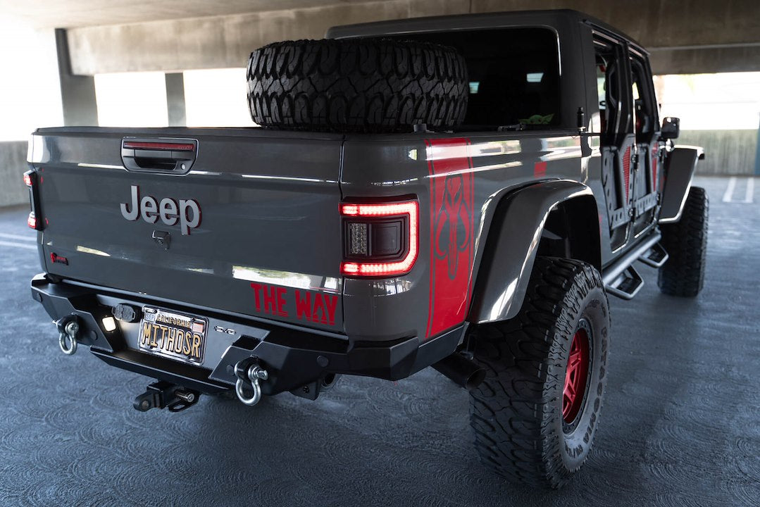 DV8 Offroad RBGL-11 FS-15 Jeep JT Steel Rear Bumper