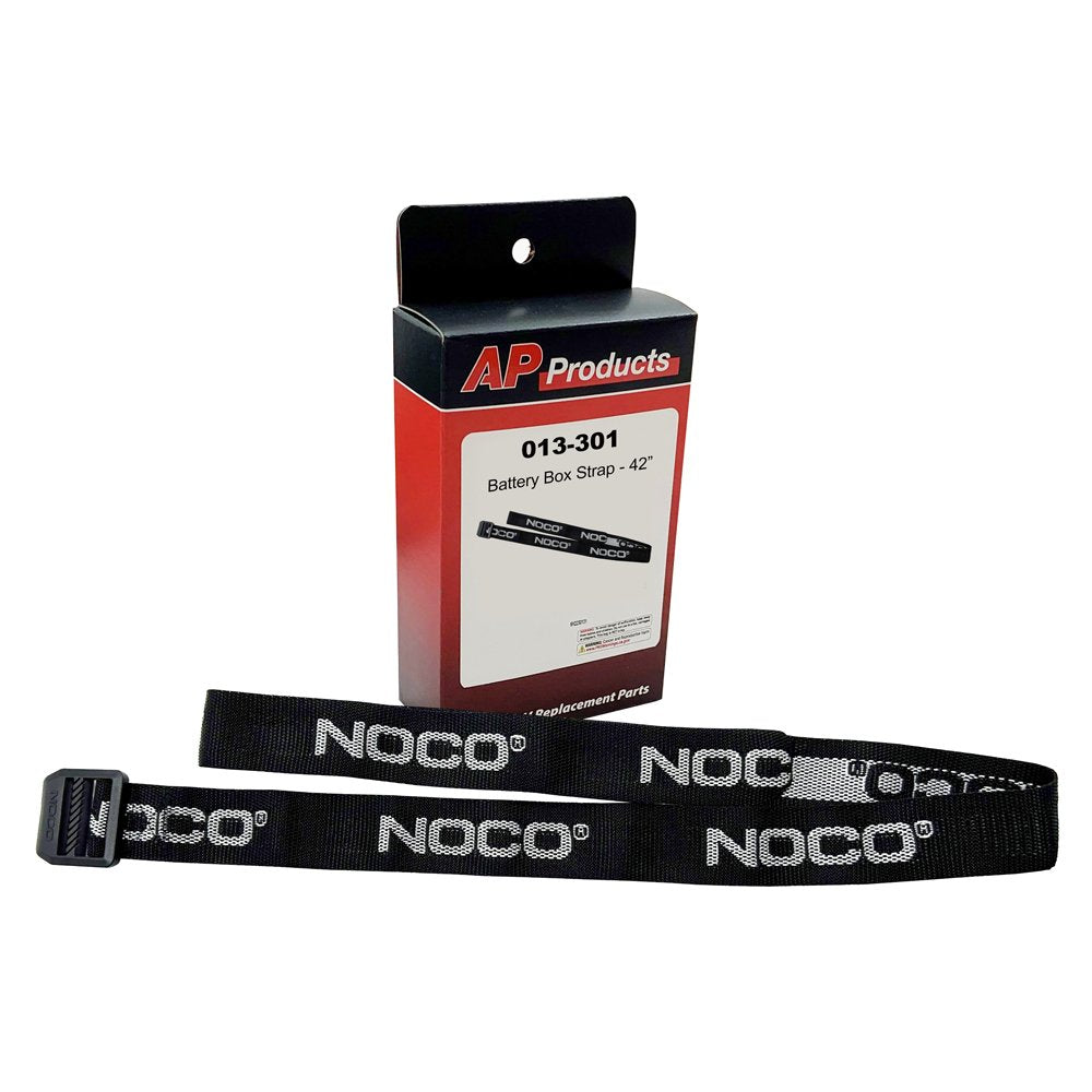 AP Products Battery Box Strap (013301) – Color: Black