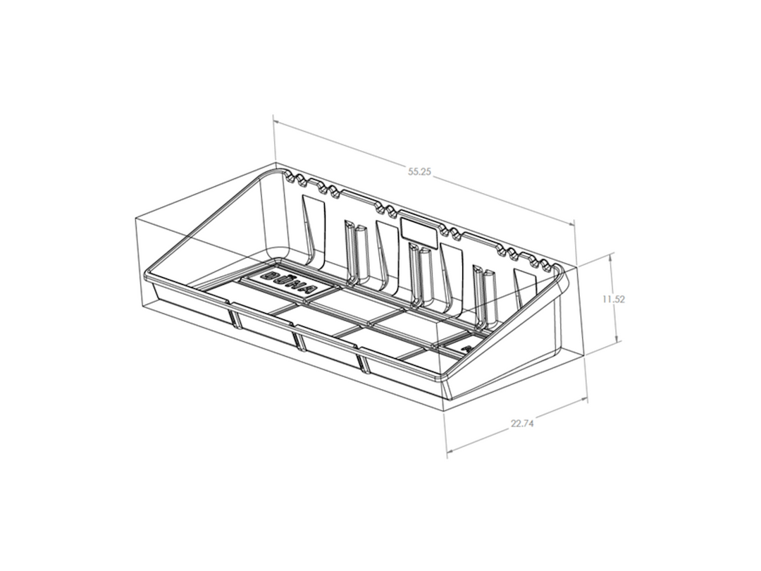Du-Ha 80097 CargoStop 46-Inch-Wide Truck-Bed Organizer - image 3