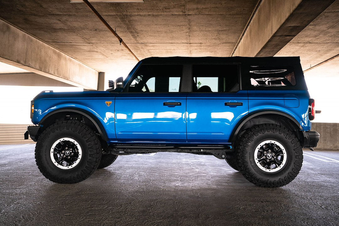 DV8 Offroad SRBR-02 OE Plus Bronco Round Step Bars