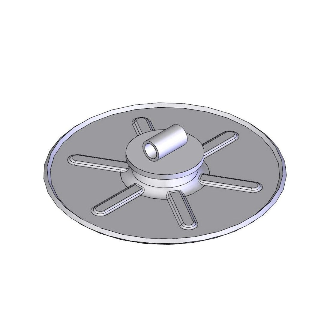 Lippert Components 297788 Trailer Landing Gear Foot